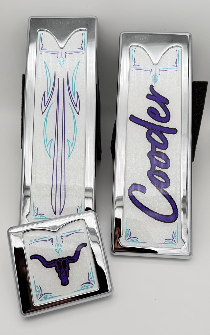 Cooder longhorn custom pedal set